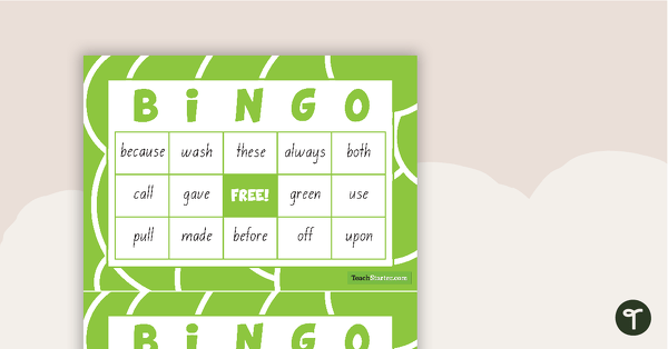 Dolch Sight Word Bingo - Grade 2 teaching resource
