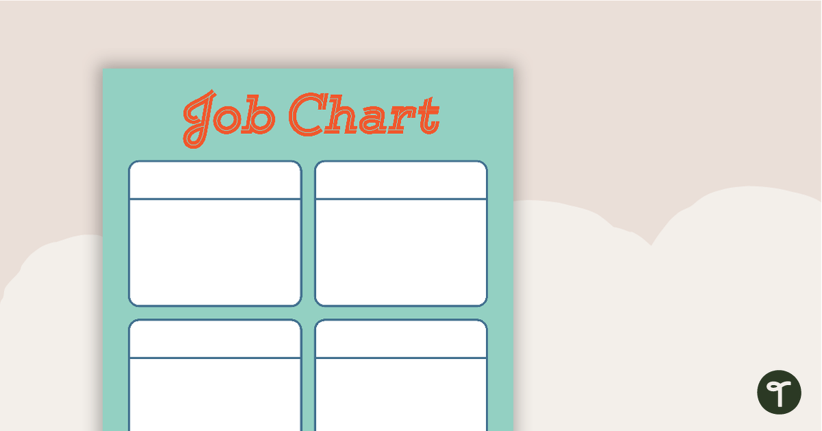Owls - Job Chart teaching resource