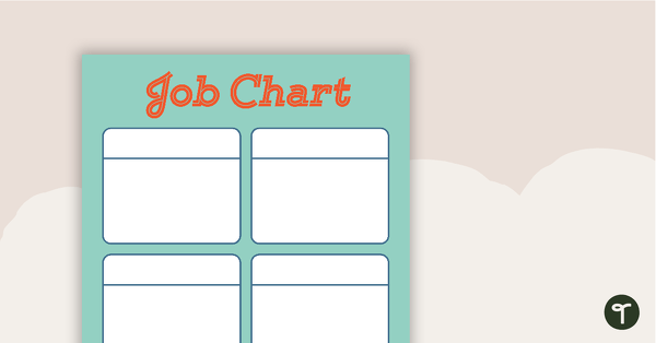 Go to Owls - Job Chart teaching resource