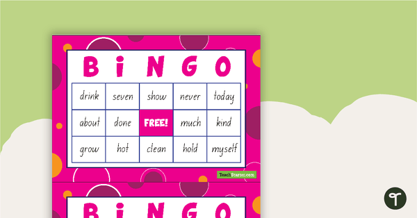 Go to Dolch Sight Word Bingo - Grade 3 teaching resource