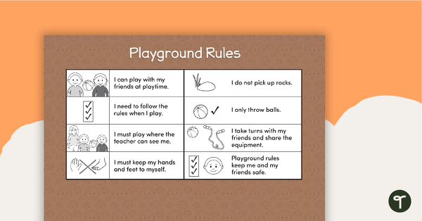 Go to Social Stories - Playground Rules teaching resource