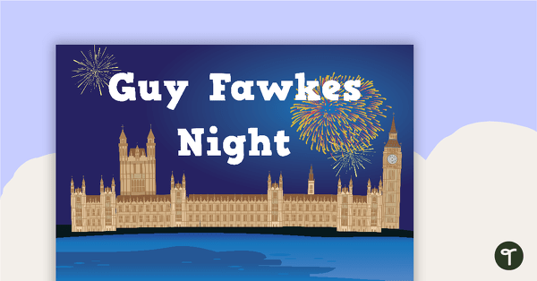 Guy Fawkes Word Wall Vocabulary teaching resource