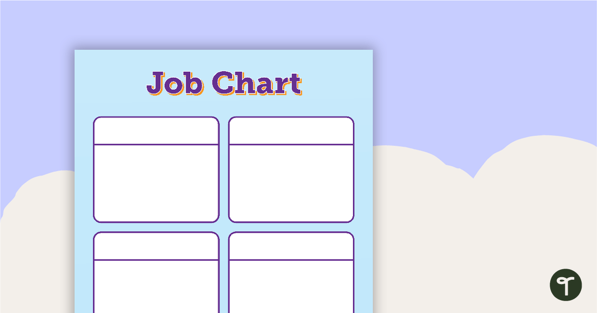 Preview image for Pencils - Job Chart - teaching resource