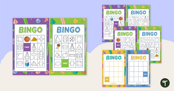 Image of 3D Object Bingo