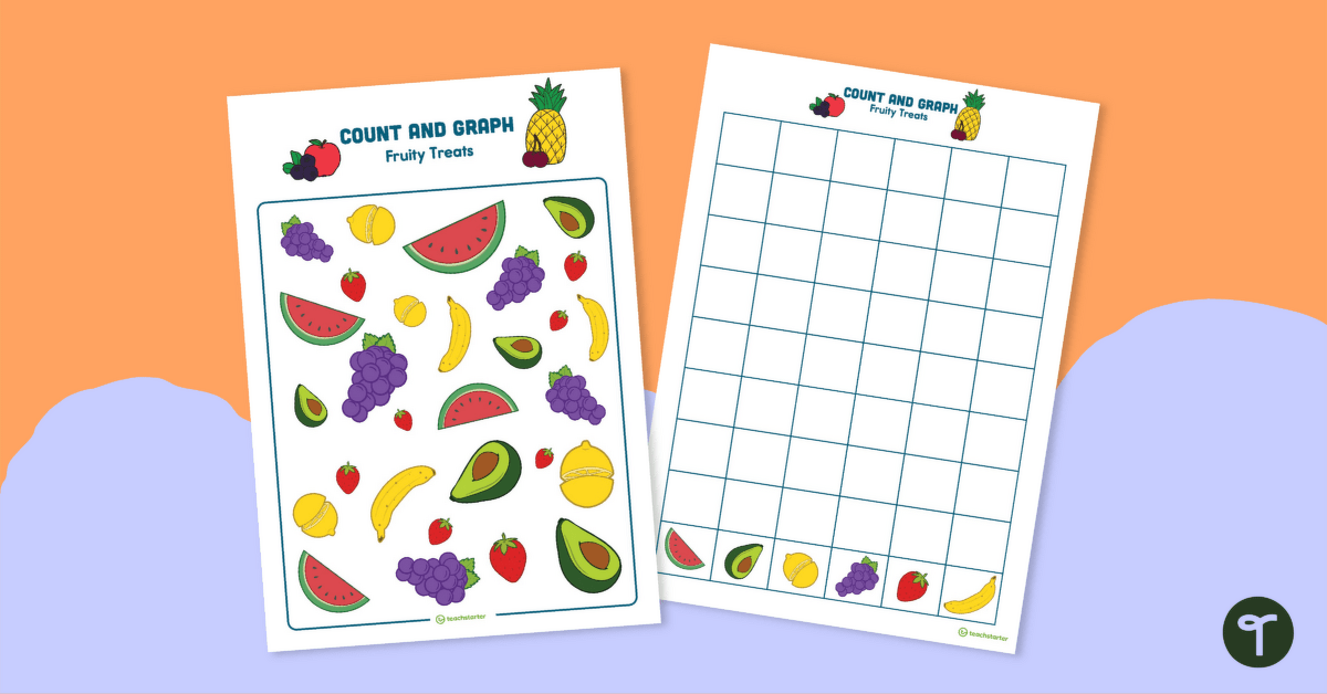 Count and Graph – Fruity Treats teaching resource