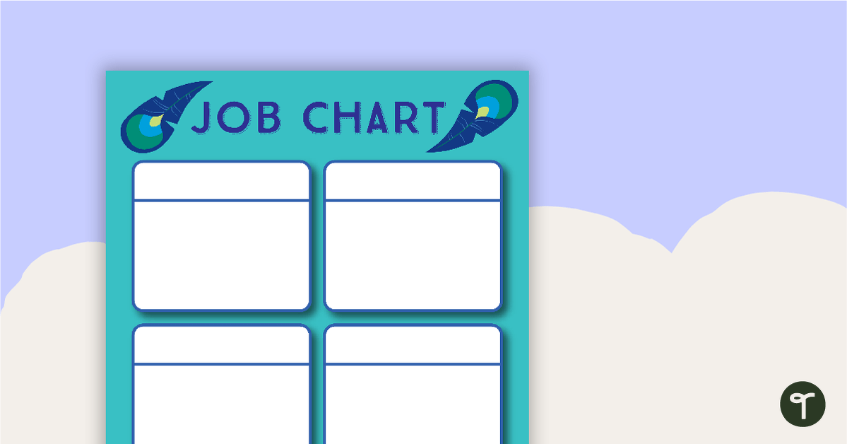 Proud Peacocks - Job Chart teaching resource