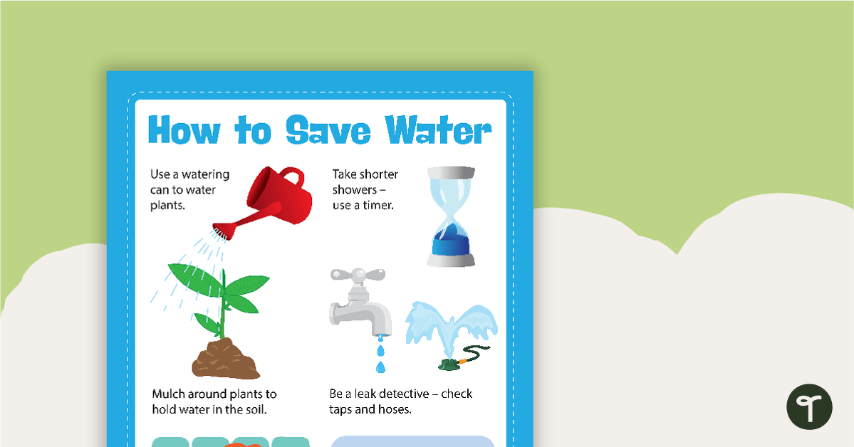 ways to save water