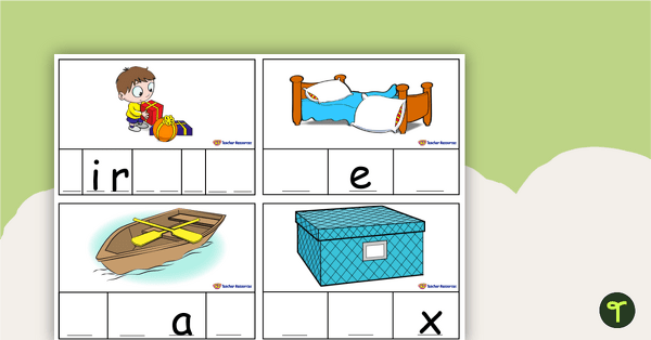 Dolch Noun Sounding Out Cards teaching resource