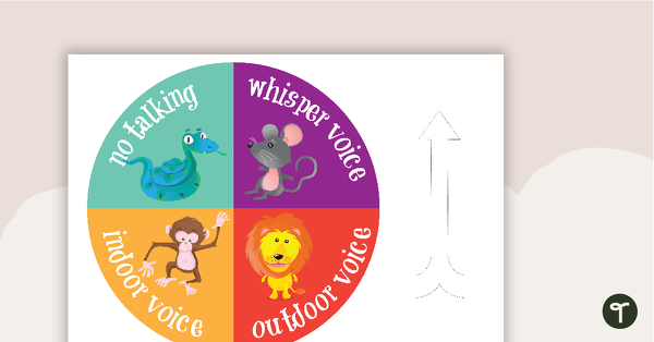 Go to Volume Level Wheels and Charts - Animals teaching resource