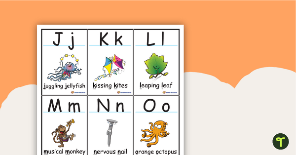 Alphabet Flashcards teaching resource