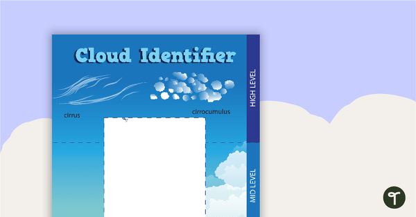 Go to Types of Clouds - Identifier teaching resource