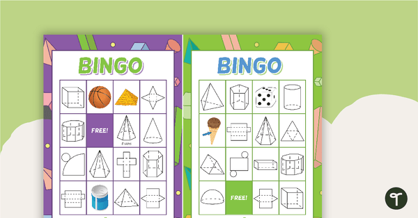 Go to 3D Object Bingo teaching resource