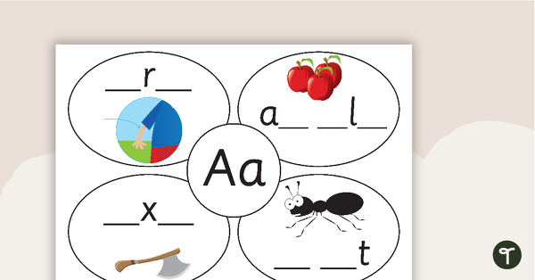 Alphabet Bubbles teaching resource