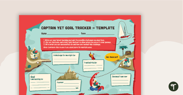Go to Captain Yet Goal Tracker (Captain Yet Version) – Template teaching resource