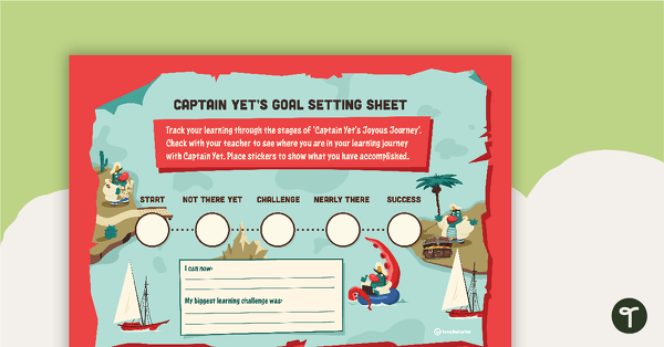 Go to Captain Yet Goal Sticker Chart (Captain Yet Version) – Template teaching resource