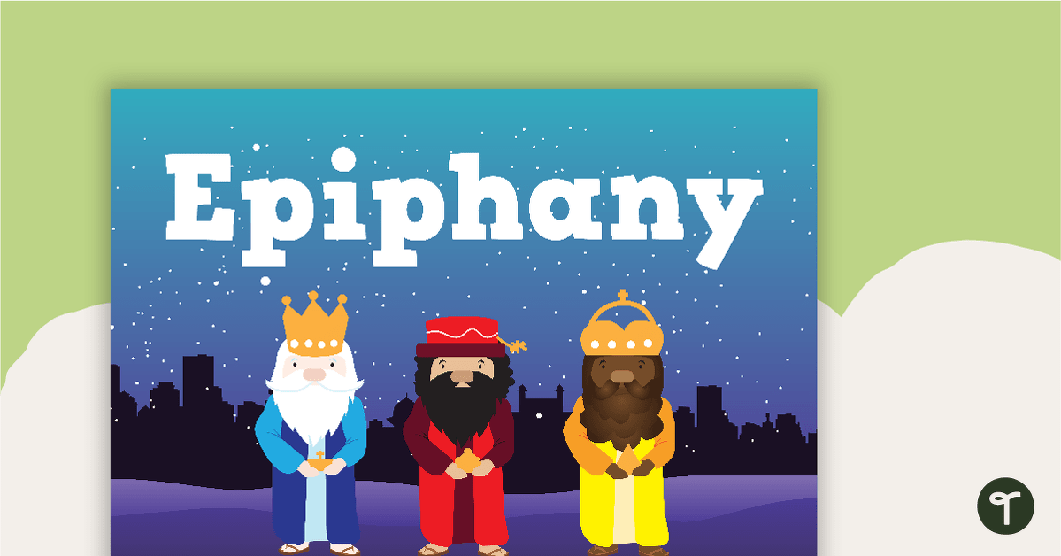Epiphany Word Wall Vocabulary teaching resource