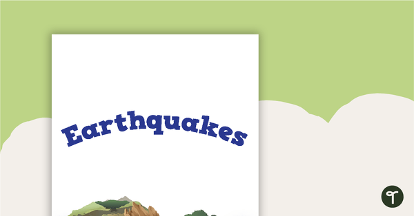 Preview image for Earthquakes - Title Poster - teaching resource
