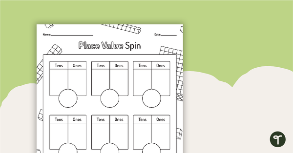 Go to Place Value Spin teaching resource