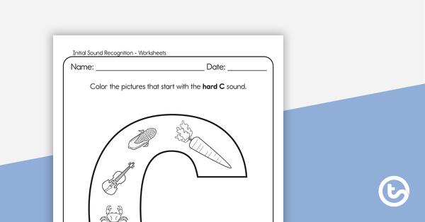initial sound recognition worksheets uppercase letters complete set a z teach starter