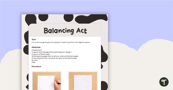 Balancing Act Activity teaching resource