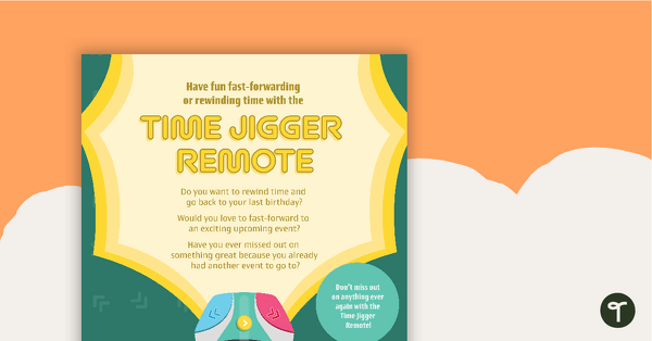 Go to Time Jigger Remote – Worksheet teaching resource