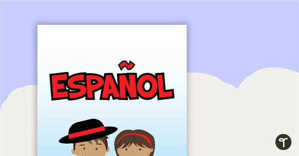 Go to Español - Title Poster teaching resource