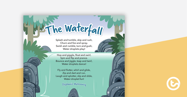 Preview image for The Waterfall – Worksheet - teaching resource