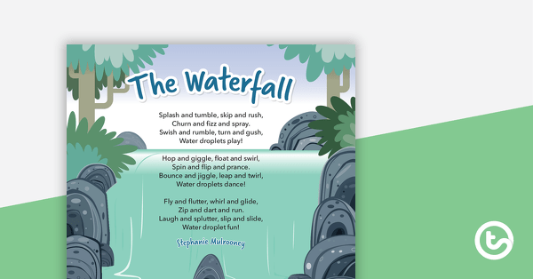The Waterfall – Worksheet teaching resource