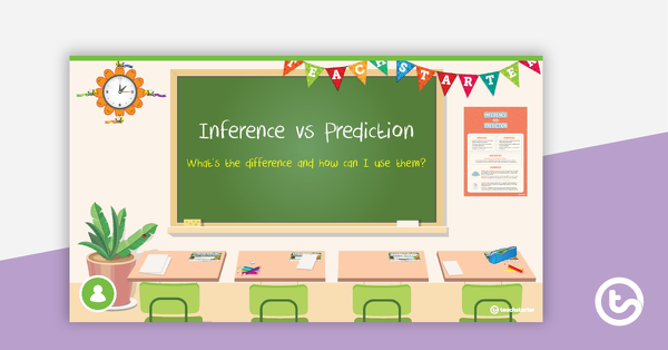 Go to Inference vs Prediction - Presentation teaching resource
