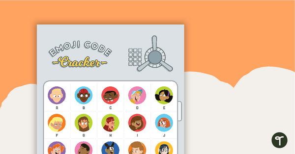Emoji Code - Bunting teaching resource