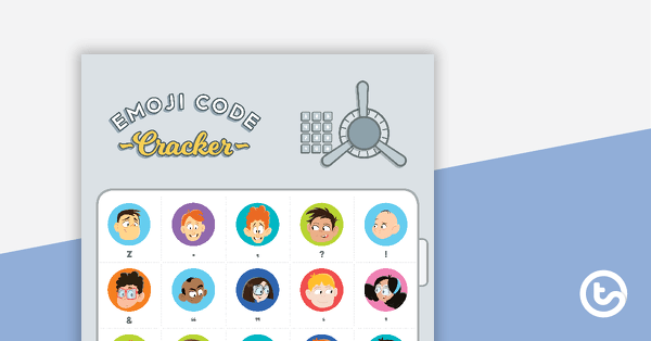 Emoji Code - Bunting teaching resource