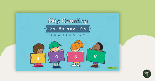 Image of Skip Counting by 2s, 5s and 10s PowerPoint