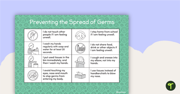 Go to Social Stories – Preventing the Spread of Germs teaching resource
