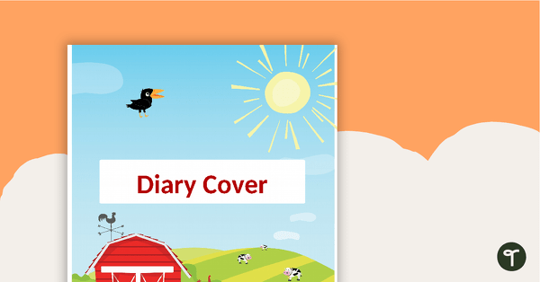 Go to Farm Yard - Diary Cover teaching resource
