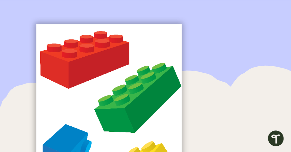 Preview image for Brick/Block Cut-Out Decorations - teaching resource