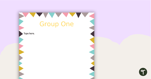 Go to Pastel Flags - Grouping Posters teaching resource