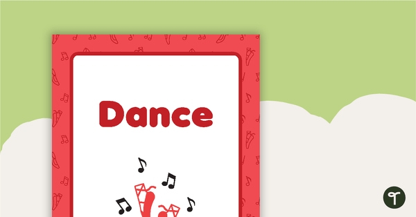 Go to Dance Book Cover - Version 2 teaching resource