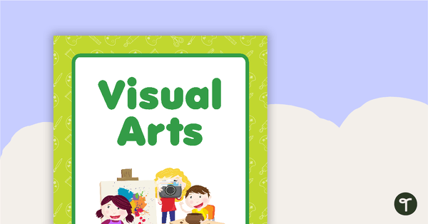 Visual Arts Book Cover - Version 1 teaching resource
