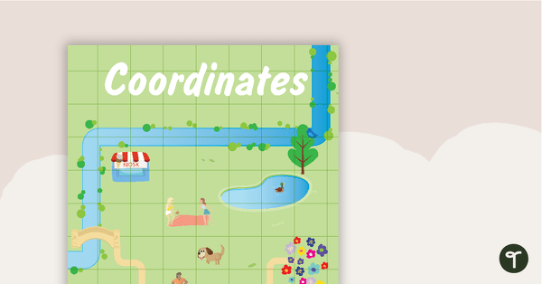 Coordinates Posters teaching resource