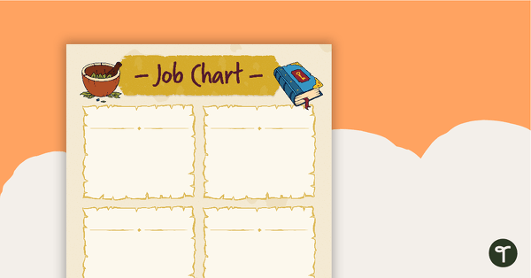 Sorcerer Supplies – Job Chart teaching resource