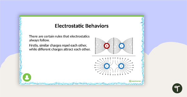 Electric Avenue - Understanding the Non-contact Force of Electrostatics PowerPoint teaching resource