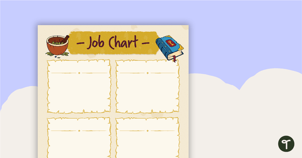 Go to Sorcerer Supplies – Job Chart teaching resource