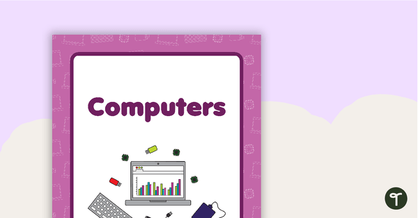 Computers Book Cover - Version 2 teaching resource