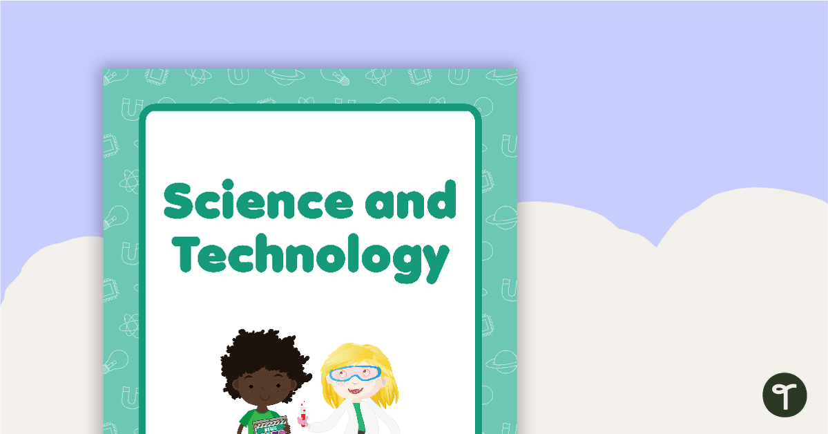 Science and Technology Book Cover - Version 1 teaching resource