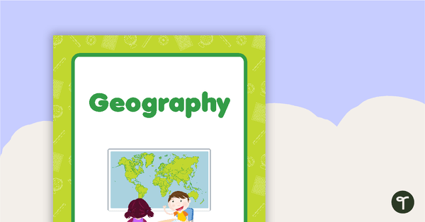 Go to Geography Book Cover - Version 1 teaching resource