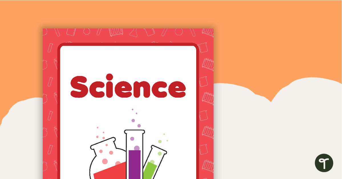Science Book Cover - Version 2 teaching resource