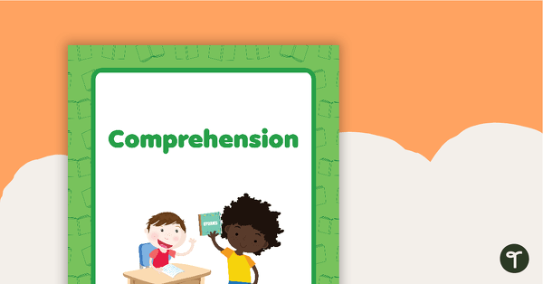 Go to Comprehension Book Cover - Version 1 teaching resource