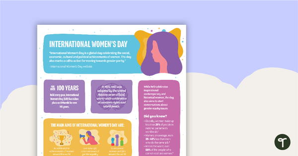 Go to International Women's Day Fact Sheet teaching resource