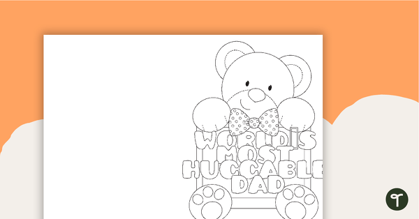 Go to 'World's Most Huggable' - Editable Card Template teaching resource