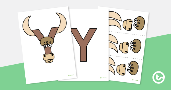 Go to Letter Craft Activity - ‘Y’ is For Yak teaching resource
